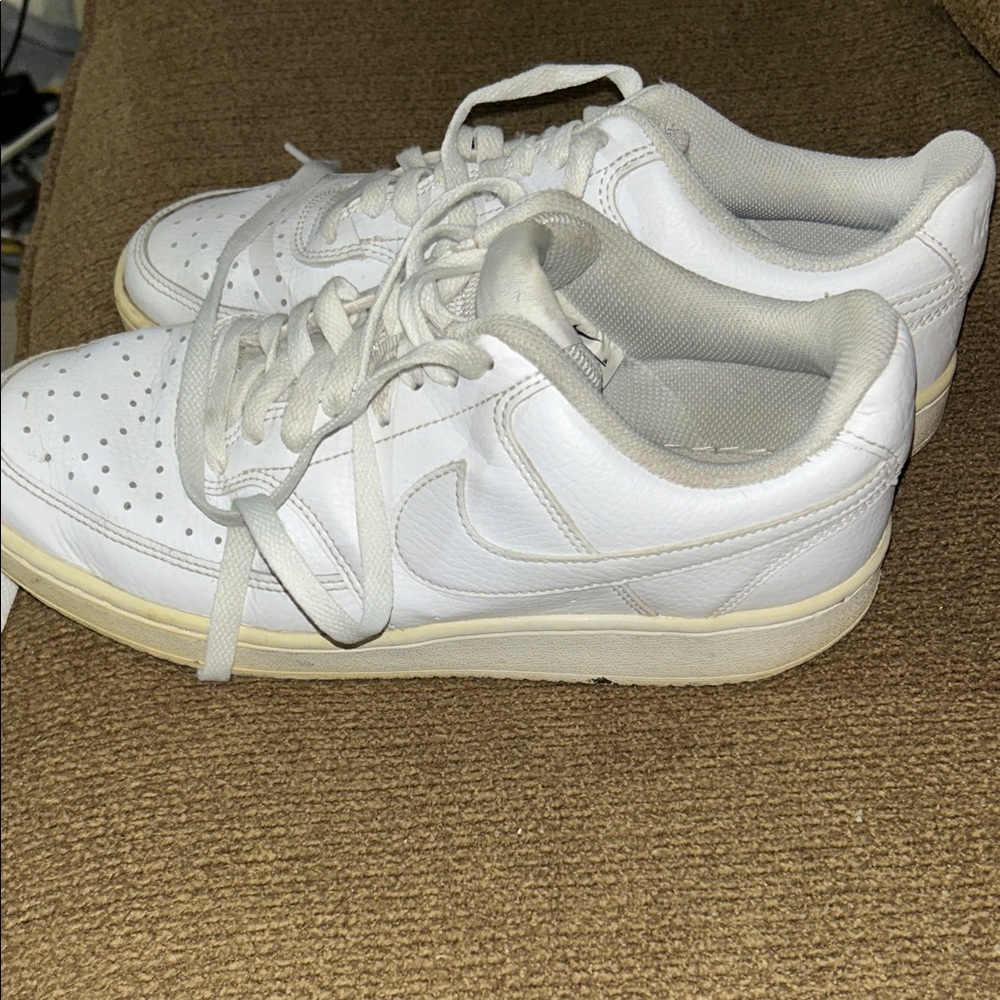 Nike  Air Force 1 Classic White Leather Sneakers size 8.5